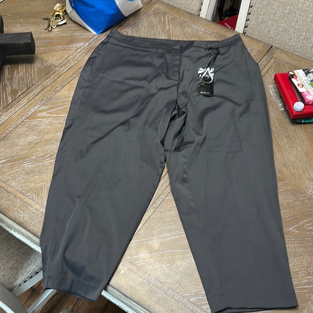 Avenue Satin Skinny pant